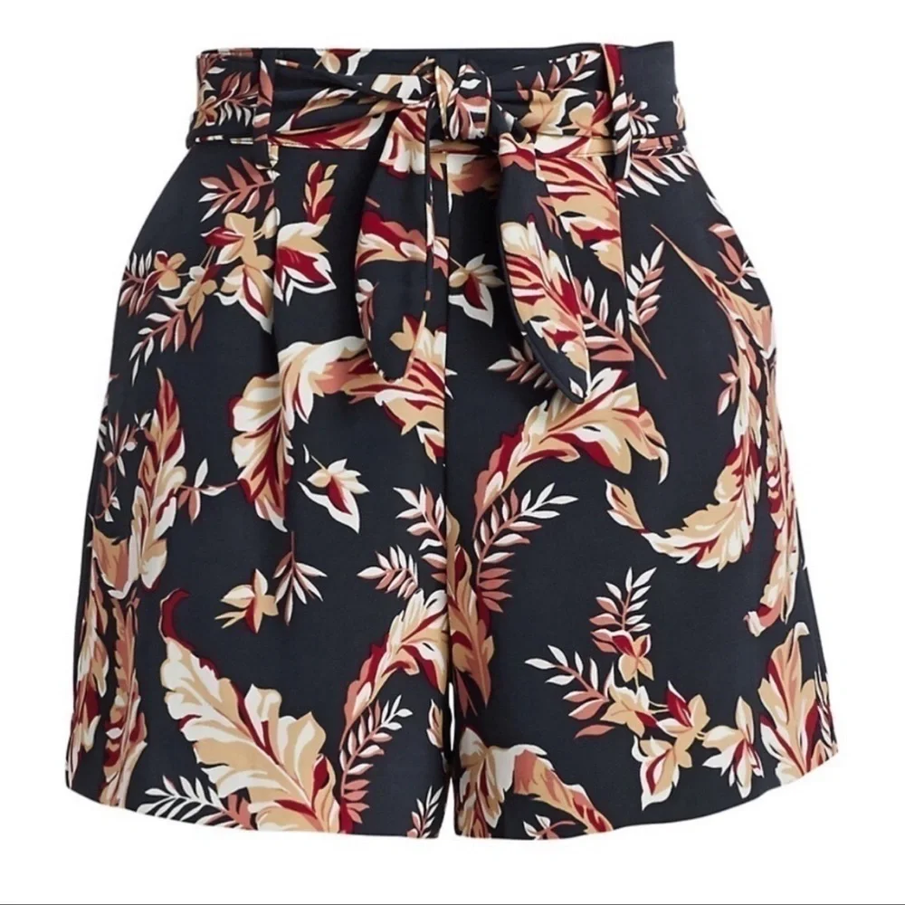 Joie Varsha Paper Bag Shorts Size 00
